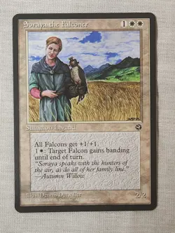 NM Soraya the Falconer Homelands Mtg Magic the Gathering - Image 1
