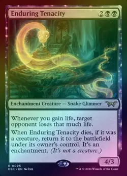 Enduring Tenacity - Promo Pack (Foil) (PDSK) Duskmourn: House of Horror - NM - Image 1