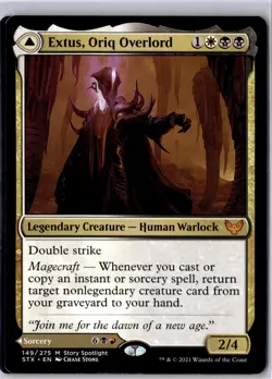 Extus, Oriq Overlord Strixhaven: School of Mages Regular NM Mythic 149/275 - Image 1