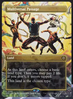 Multiversal Passage #206 Marvel's Spider-Man Borderless Regular Rare - Image 1