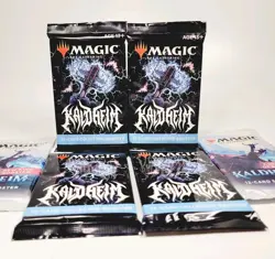 6x Kaldheim Collector & Set Booster Pack Magic The Gathering New Sealed NIP - Image 2