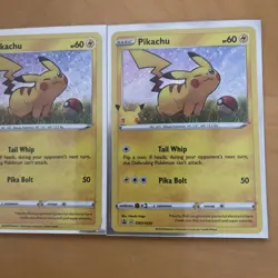 Pokemon TCG General Mills 25th Anniversary Pikachu #SWSH039 Black Star Promo - Image 3