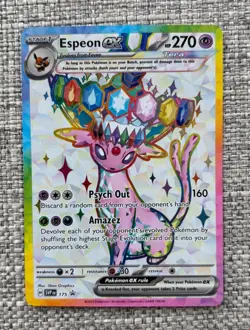 Pokemon TCG Umbreon Ex Espeon Ex Svp 175 176 Promo Pair NM Prismatic Evolution - Image 4