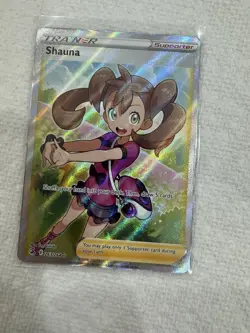 Shauna Trainer 263/264 Full Art Ultra Rare Holo Pokemon 2021 Fusion Strike NM/M - Image 1