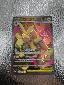 Pokemon TCG Mega Lopunny ex 115/094 Holo Phantasmal Flames Full Art Ultra Rare - Image 1