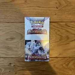 Pokemon TCG Scarlet & Violet Paldea Evolved Half Booster Box 18 Packs Sealed ? - Image 1