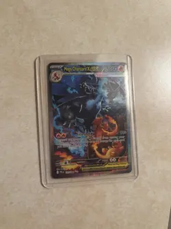 Pokemon Mega Charizard EX Sir (English) Phantasmal Flames MINT Condition (AI 10) - Image 1
