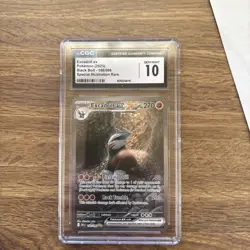 2025 Pokemon SV Black Bolt Excadrill ex Special Illustration Rare 168/086 CGC 10 - Image 1