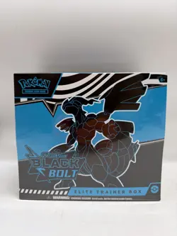 Pokemon TCG Scarlet & Violet: Black Bolt - Elite Trainer Box ETB -New and SEALED - Image 1