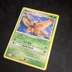 2008 Pokemon Mothim Lv. 41 42/100 Prerelease Majestic Dawn Uncommon Near Mint - Image 4