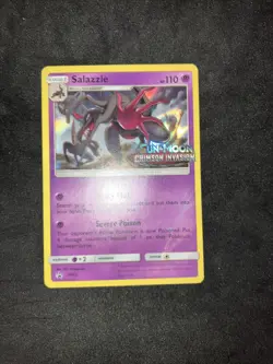2017 Pokemon Salazzle SM73 Prerelease Promo Sun & Moon Pokemon NM - Image 5