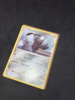 2017 Pokemon Registeel SM75 Prerelease Promo NM -Holo Crimson Invasion - Image 2