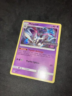 2018 Pokemon Malamar SM117 (Prerelease Promo) Forbidden Light- NM/Near Mint - Image 2