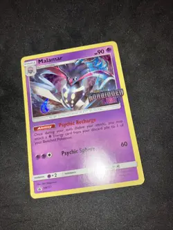 2018 Pokemon Malamar SM117 (Prerelease Promo) Forbidden Light- NM/Near Mint - Image 3