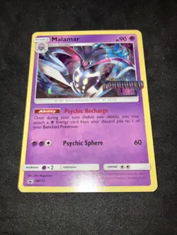 2018 Pokemon Malamar SM117 (Prerelease Promo) Forbidden Light- NM/Near Mint - Image 5