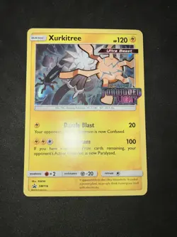 2018 Pokemon Xurkitree SM116 (Prerelease Promo) Forbidden Light- NM/Near Mint - Image 5