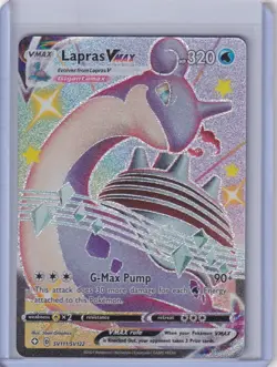Lapras VMAX SV111/SV122 Shining Fates: Shiny Vault Holo Sword & Shield Pokemon - Image 1