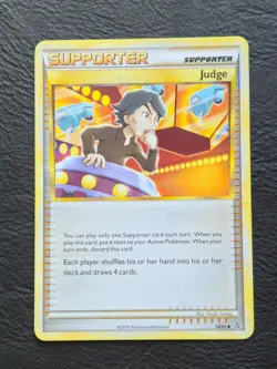 Judge 78/95 Regular Uncommon Pokemon TCG HGSS Unleashed - Image 1