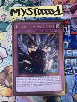 Carte Yu-gi-oh Defense Des Magiciens MVP1-FRG28 1st Gold Rare Francais Occasion - Image 1