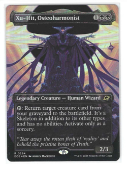 Xu-Ifit, Osteoharmonist (Borderless) #294 (Foil) NM Edge of Eternities Magic MTG - Image 1