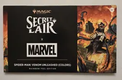 MTG *Secret Lair x Marvel's Spider-Man: Venom Unleashed (Colors) Foil Sealed - Image 1