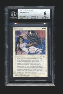 Shahrazad - Magic the Gathering Arabian Nights BGS 9 Mint - Image 1