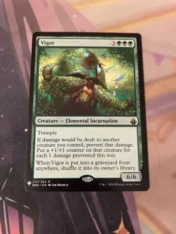 MTG - VIGOR - RARE - THE LIST REPRINTS - BATTLEBOND - NM - Image 1