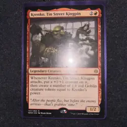 Krenko, Tin Street Kingpin | MTG War of the Spark #137 | M/NM - Image 1