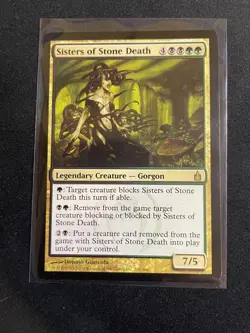 Mtg X1 Sisters of Stone Death Ravnica City of Guilds Magic The Gathering - Image 1