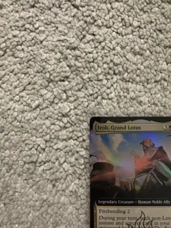 Iroh, Grand Lotus - Extended Art Foil Promo - BoxLunch Magic MTG Avatar NM/Mint - Image 2