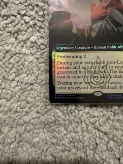 Iroh, Grand Lotus - Extended Art Foil Promo - BoxLunch Magic MTG Avatar NM/Mint - Image 4