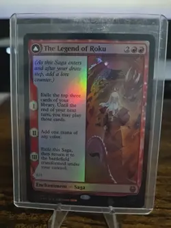 NM Regular Foil The Legend Of Roku #145 Avatar The Last Airbender MTG W/ Token - Image 1