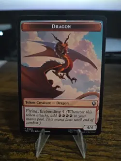 NM Regular Foil The Legend Of Roku #145 Avatar The Last Airbender MTG W/ Token - Image 3