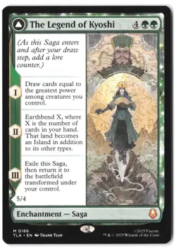 The Legend of Kyoshi 186 MTG Avatar TLA NM - Image 1