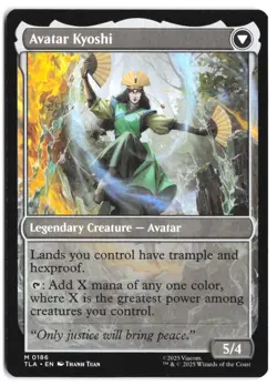 The Legend of Kyoshi 186 MTG Avatar TLA NM - Image 2