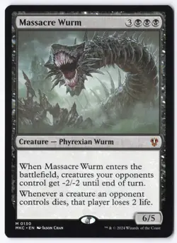 Massacre Wurm M Commander: Murders at Karlov Manor 130 NM - Image 1