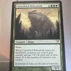 Craterhoof Behemoth Avacyn Restored Regular - Image 2