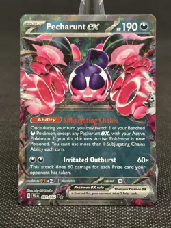 Pecharunt ex 039/064 - Shrouded Fable - Pokemon TCG - Double Rare Holofoil - Image 1