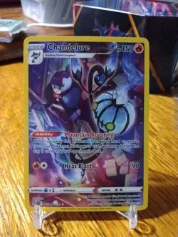 Pokemon TCG Chandelure Lost Origin Trainer Gallery TG04/TG30 Holo Rare - Image 1