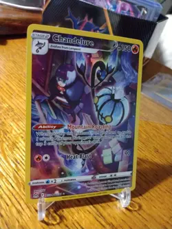 Pokemon TCG Chandelure Lost Origin Trainer Gallery TG04/TG30 Holo Rare - Image 2