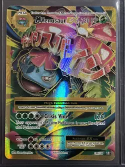 Pokemon TCG XY Evolutions M Venusaur EX 100/108 Full Art Ultra Rare - Image 1