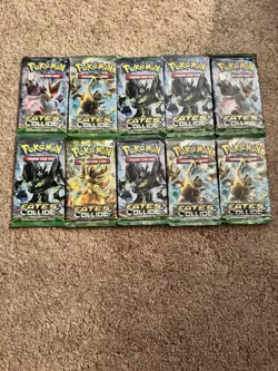 Pokemon TCG XY Fates Collide Booster Packs Lot Of 10 Sealed - Image 1