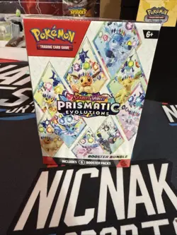 Pokemon Scarlet and Violet Prismatic Evolutions Booster Bundle FACTORY SEALED - Image 1
