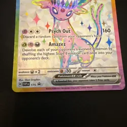 Pokemon TCG Espeon EX SVP175 Premium Figure Collection Promo - Image 2