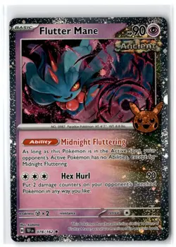 2024 Scarlet & Violet Series - Temporal Forces Flutter Mane #78 Rare Cosmic Holo - Image 1