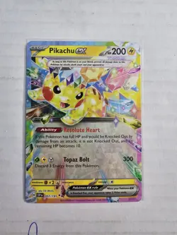 Pikachu EX 057/191 Pokemon TCG: Surging Sparks Double Rare M/NM - Image 1