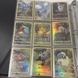 Pokemon Crown Zenith Galarian Gallery 9-Card Set Pikachu Riolu Turtwig Mareep - Image 1