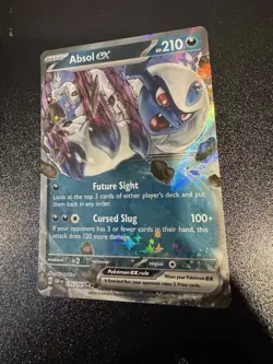Pokemon Obsidian Flames Absol ex 135/197 NM Card - Image 1