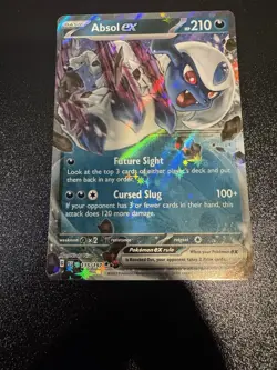Pokemon Obsidian Flames Absol ex 135/197 NM Card - Image 3