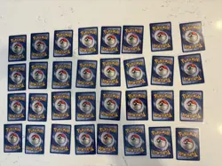 Lot of 32 Pokemon 1999 Base Set Unlimited Cards- Near Mint/ Light Play LOT #5 - Image 2